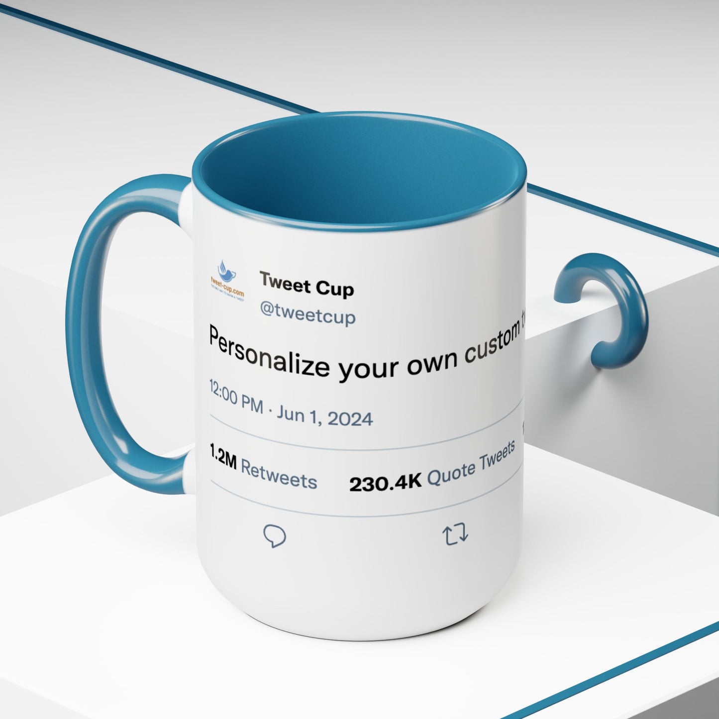 Add your Favorite Tweet to you own cup!