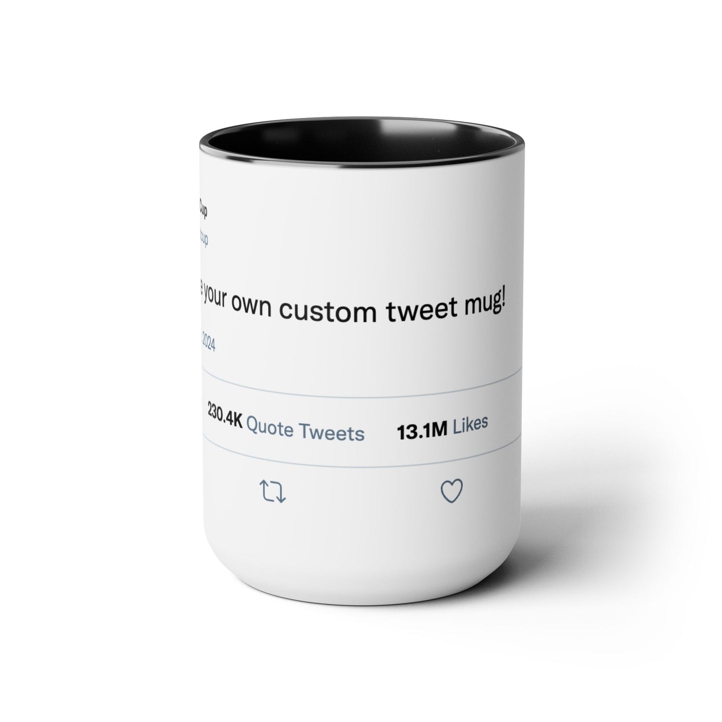 Add your Favorite Tweet to you own cup!